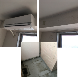 マンションでの標準取り外し例