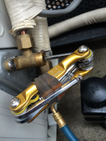 ポンプダウン作業