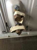 配管接続部養生