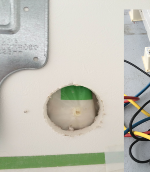 スリーブ開け工事