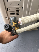 配管は適切な長さで調整